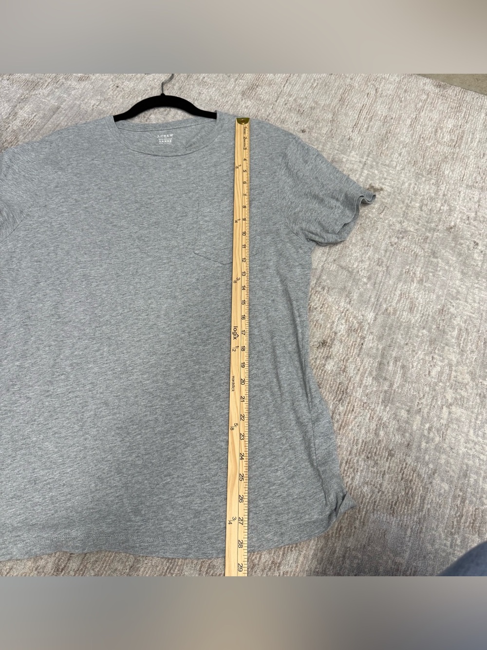 J. Crew Men’s Gray Pocket T-Shirt - Picture 7 of 7